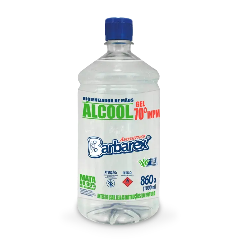 Álcool gel 70% Aloe Vera distribuição