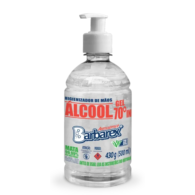 Álcool gel 70% Aloe Vera distribuição