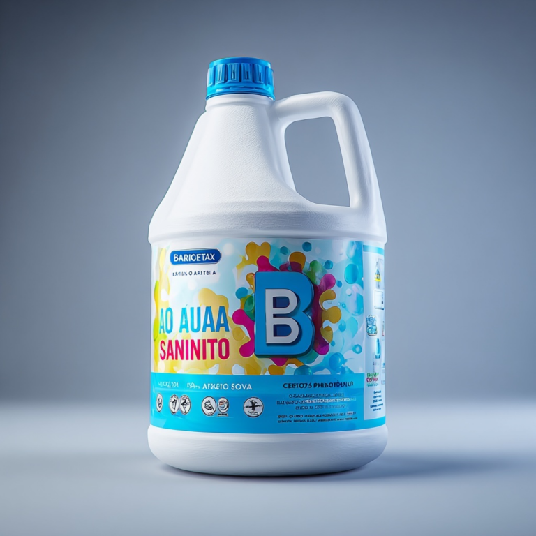 distribuição Água Sanitária Química