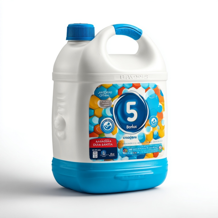 distribuição Água Sanitária Química